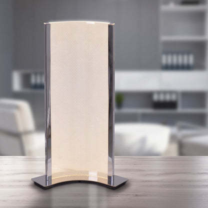 LED -tafellamp "Paul" gemaakt van metaal en acryl met stevig geïnstalleerde LED's, 32 cm hoog