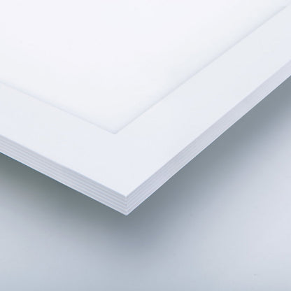 LED -assemblagepaneel "Nicola", montagelamp gemaakt van metaal en plastic met stevig ingebouwde LED's in neutraal wit, paneel voor interieur 45 x 45 cm