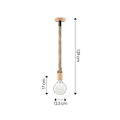 Home Sweet Home hanglamp Leonardo - G125 - dimbaar E27 helder