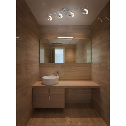 4 LED-wand u. Plafondspot "Affi"