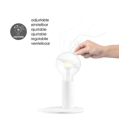 Home Sweet Home Tafellamp Move Me - Side Cone 5,5W 2700K Wit