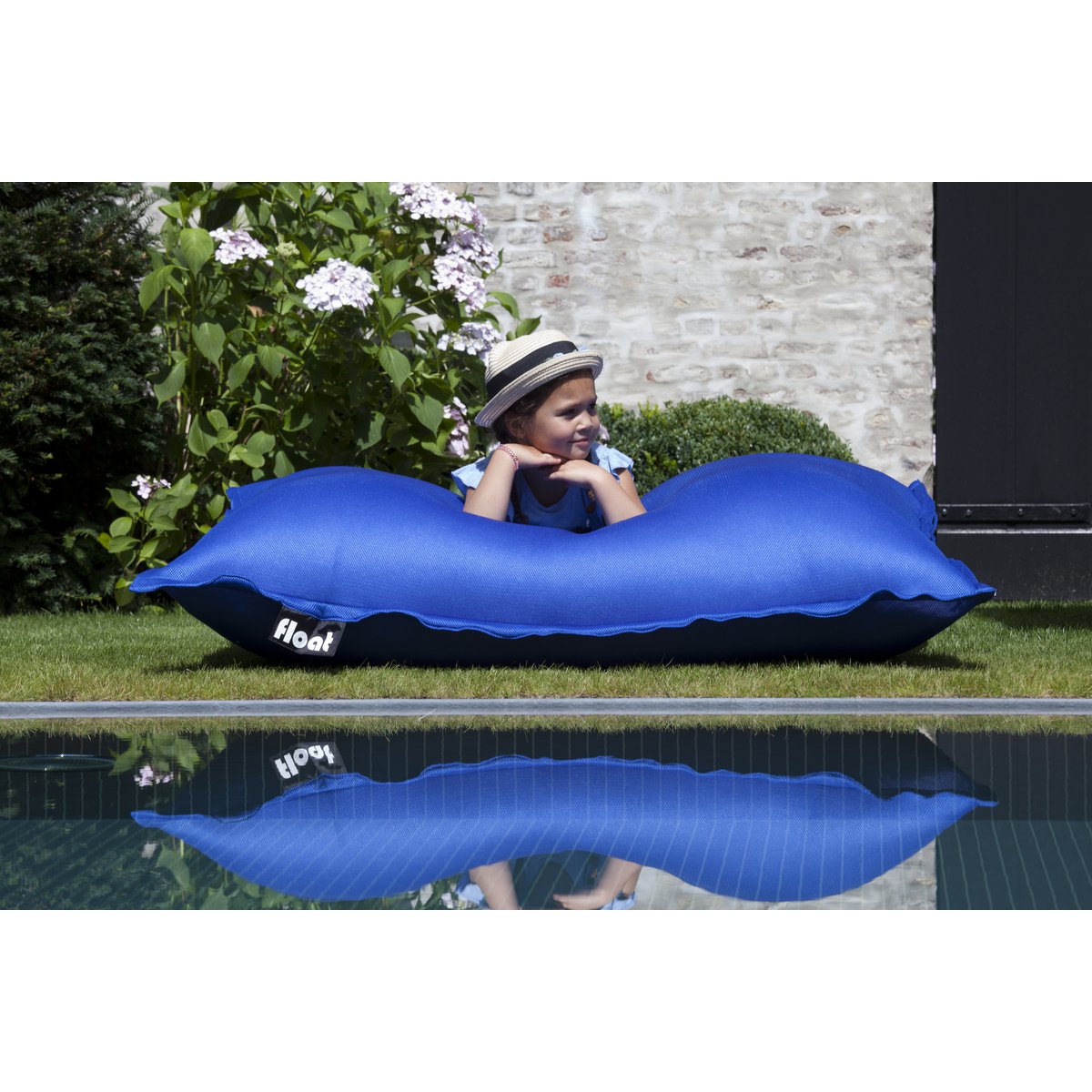 FLOAT BEANBAG ZWEMBAD - koningsblauw