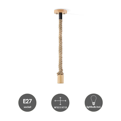 Home Sweet Home hanglamp Leonardo - G125 - dimbaar E27 helder