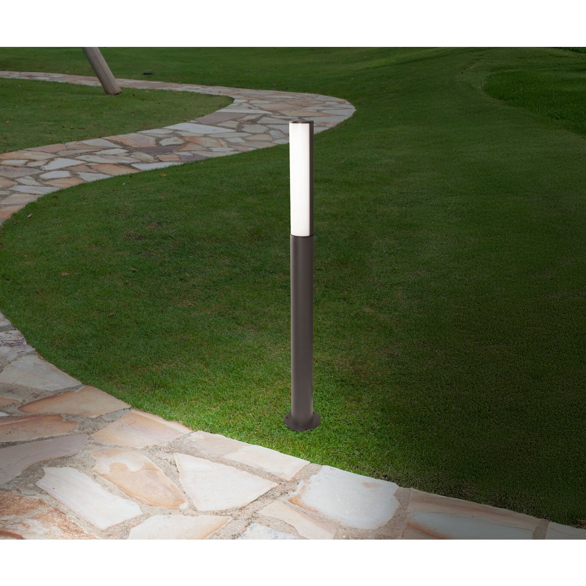 LED buitenlampen "flair" gemaakt van metaal en plastic in antraciet, met geïntegreerde LED