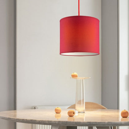 Home Sweet Home verlichtingspendel Fabric 11/11/100cm - rood
