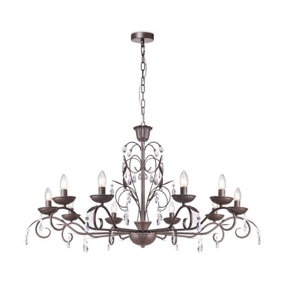 Home Sweet Home kroonluchter Barrocco - bruin - 108x108x160cm