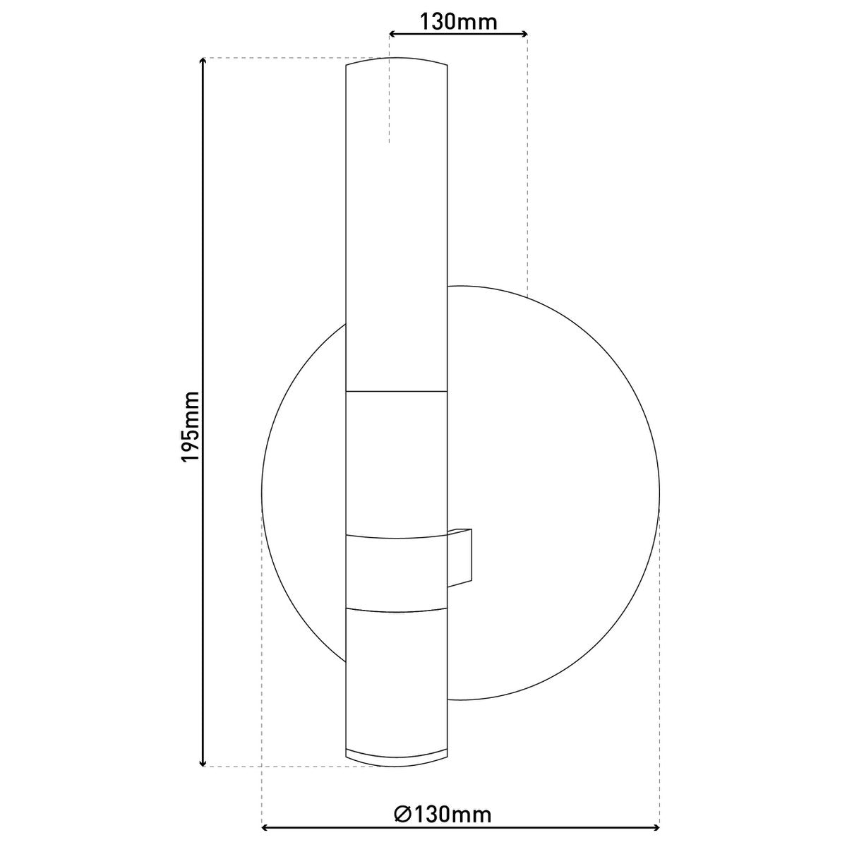 LED wandlamp "Kasteel"
