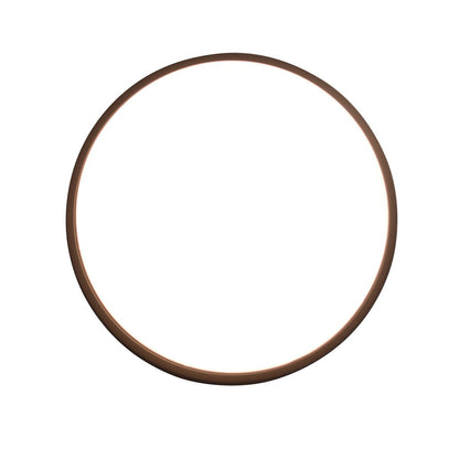 LED Outer Wall Lamp "Mio" Ø 27 cm gemaakt van antraciet -gekleurd metaal en plastic, IP54 voor ingang, balkon, terras