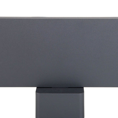 LED Outer Wall Lamp "Clair", gemaakt van metaal en plastic in antraciet, met geïntegreerde LED