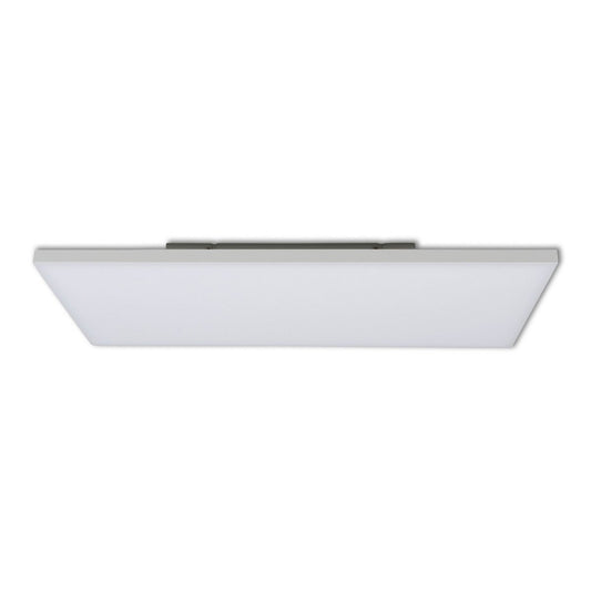 LED -paneel plafondlamp "Carente" lengte 59,5 cm, frameless, vele functies, gemaakt van metaal en plastic, witte, geïntegreerde LED's