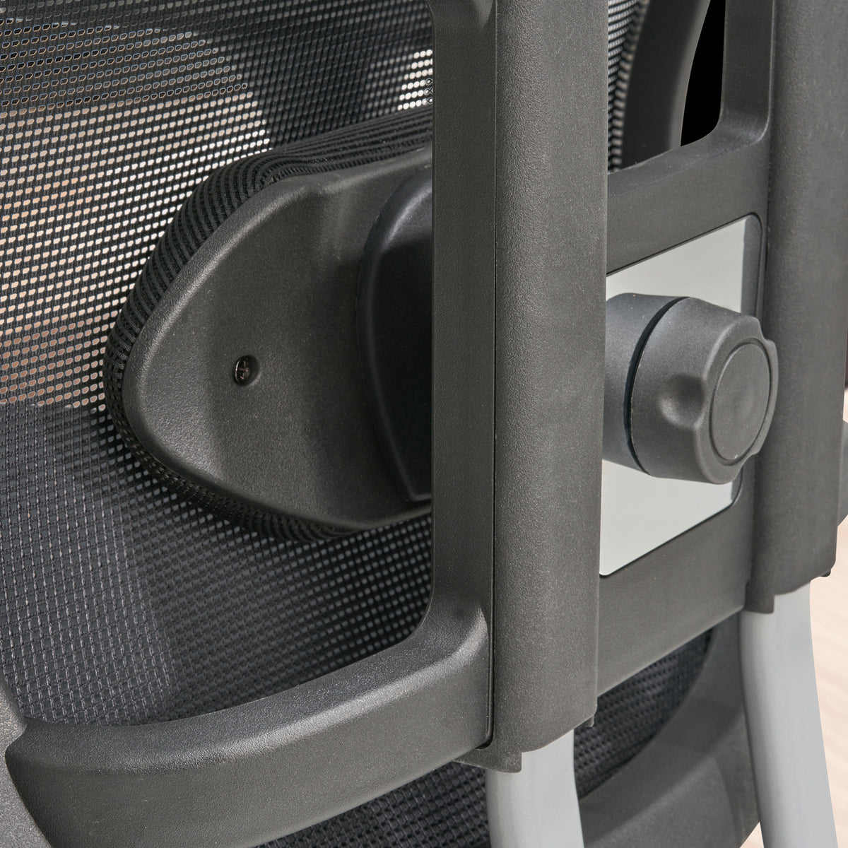 Bureaustoel Zwart Mesh Bekleding Bureaustoel tot 120 kg met Hoofdsteun
