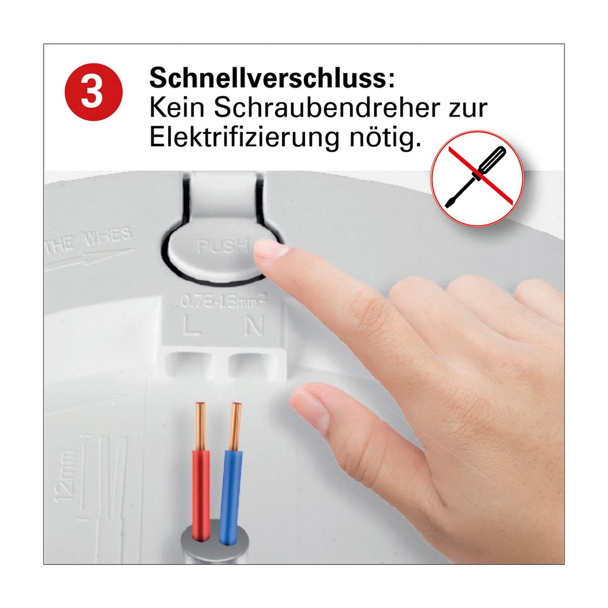 LED -plafondlicht "bonus" Ø: 17 cm