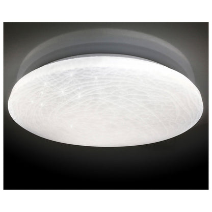 LED plafondlamp "Polaris" d: 48cm kristaleffect