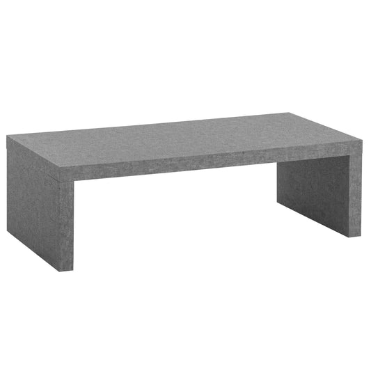 Salontafel 110x55x35 cm Grijs Salontafel in Betonlook Tijdloos, Design Woonkamertafel Rechthoekig, Lounge Salontafel Eenvoudig, Salontafel Groot