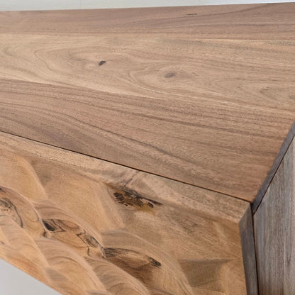 Lowboard Acacia Massief Hout 160x56x37 cm TV-kast