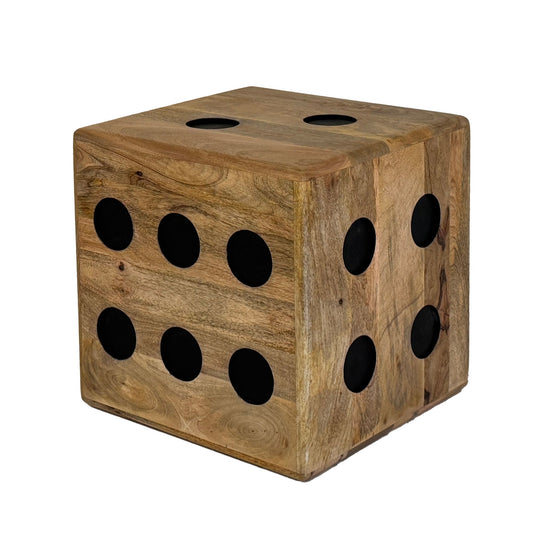 Kubuskruk Mango Massief Hout 41x41x41 cm, Design