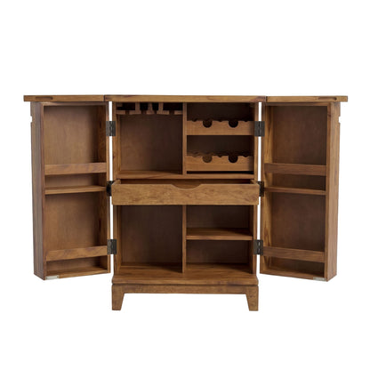 Huisbar Sheesham Massief Hout - Barkast 65 cm