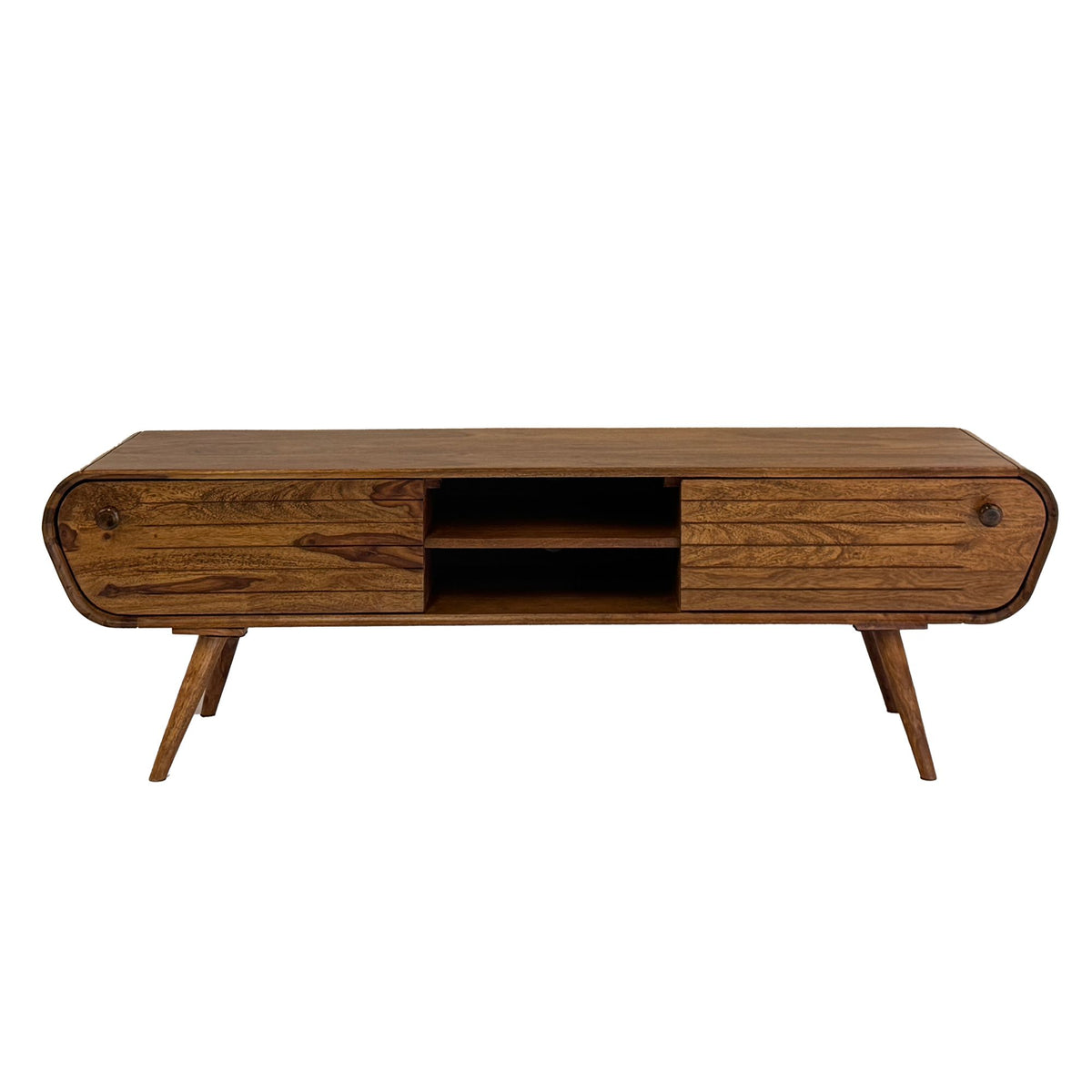 Lowboard Sheesham Massief Hout 160 cm, TV-meubel