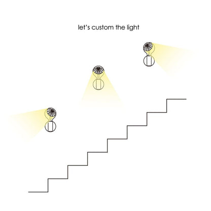 Home Sweet Home Wandlamp Move Me - Wally Cone 5.5W 2700K grijs-zilver