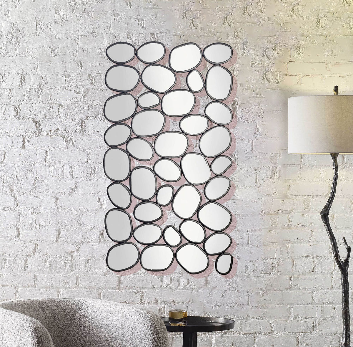Wandspiegel 56x99cm met Metalen Frame - Moderne Spiegel