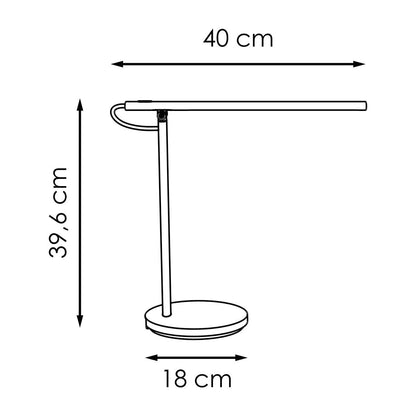 Home Sweet Home - Dox Led Bureaulamp 5W Zwart - Verstelbare