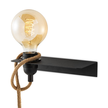 Home sweet Home Vintage Wandlamp 20 x 11 x 4 cm - Zonder lichtbron