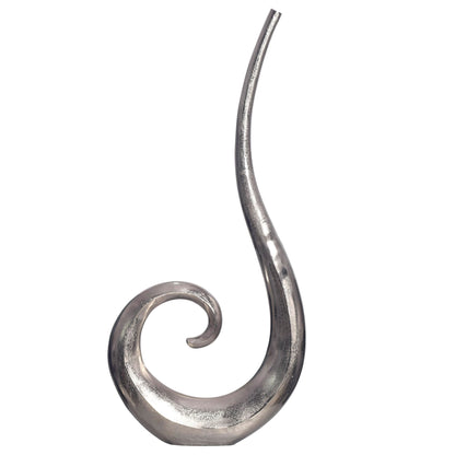 Decoratieve vaas 100 cm Aluminium Zilver