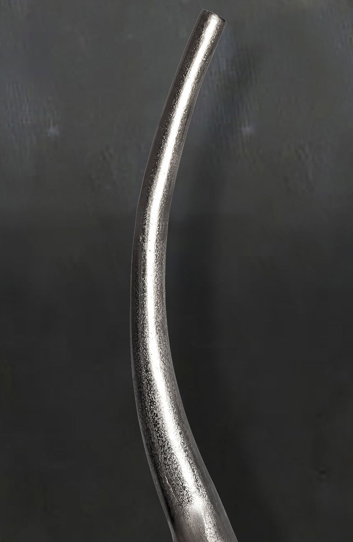Decoratieve vaas 100 cm Aluminium Zilver