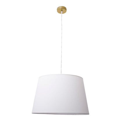 Hanger lamp "bologna" beige/messing