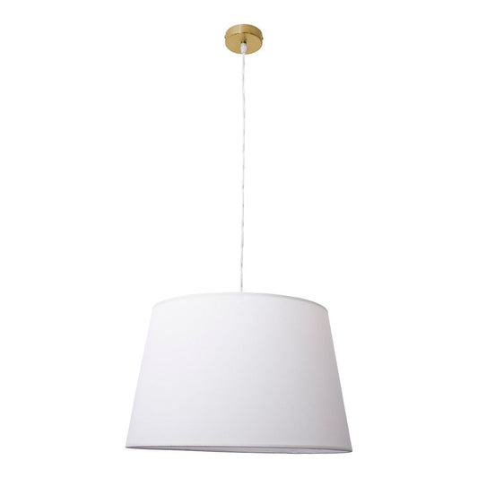 Hanger lamp "bologna" beige/messing