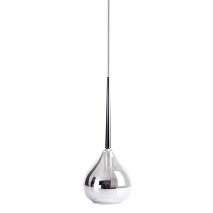 Hanger lamp "vaso", hanglamp gemaakt van metaal en rookglas in antraciet, met E14 -versie, voor eetkamer, woonkamer, hal of kantoor, met een Øvon 16 cm