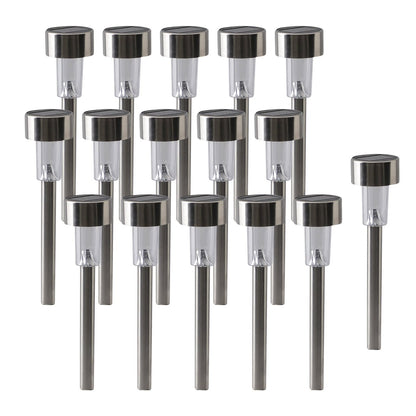 16er-set LED-Solar-Eerdspieß