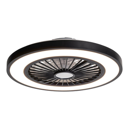 LED -plafondlichten + ventilator "arrioso" Ø 54 cm, gemaakt van metaal en plastic, met veel functies