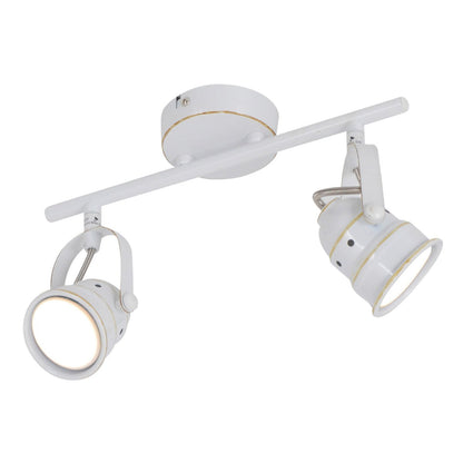 2 -Ser LED -plafondspot "Shabspo" 2x Gu10, Max.