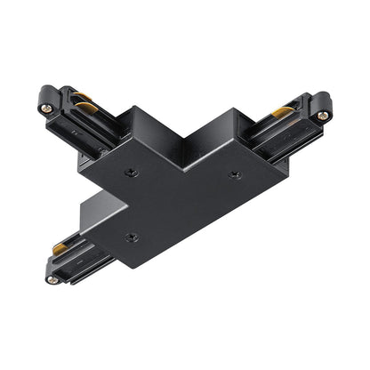 Railverlichting onderdeel T verbinder | 17/10.5/1.8cm | Zwart