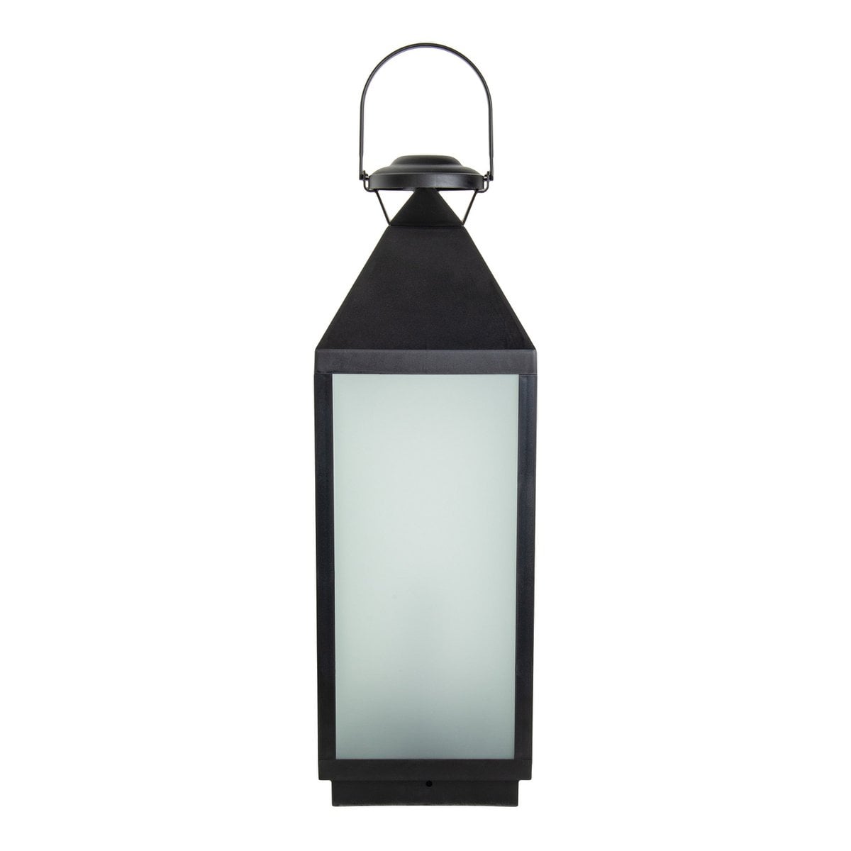 LED Decol Light "Doris" gemaakt van plastic en glas in zwart, geïntegreerde LED, voor binnen