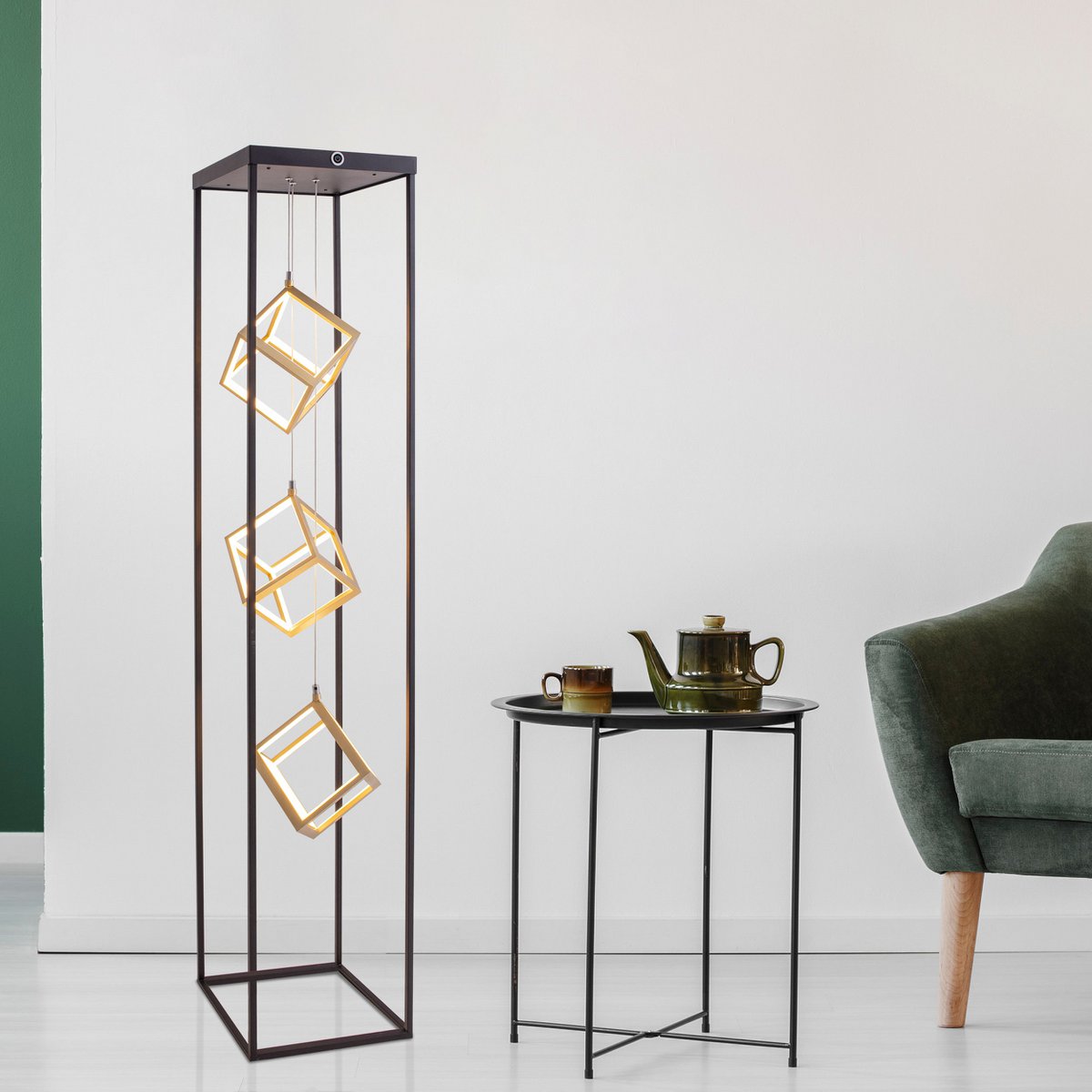 LED vloerlamp h: 140cm "Tripoli"