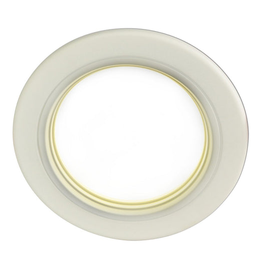 LED-plafondlamp "punt" Ø 17,5 cm, stevig ingebouwd LED met 15 watt, neutraal wit licht