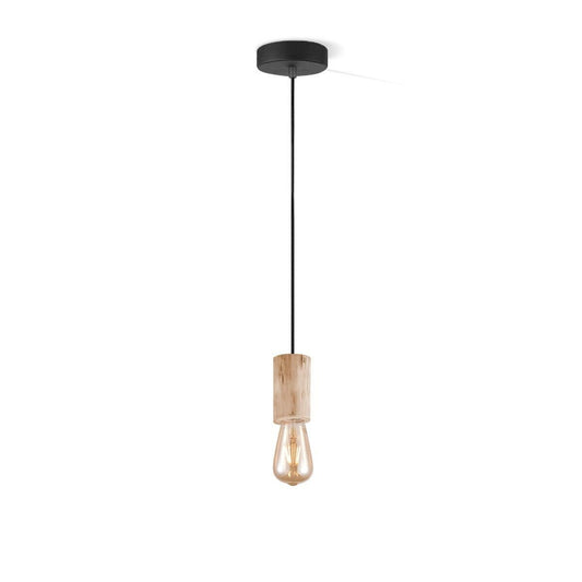 Home Sweet Home Hanglamp Billy - hout - 10x10x116cm