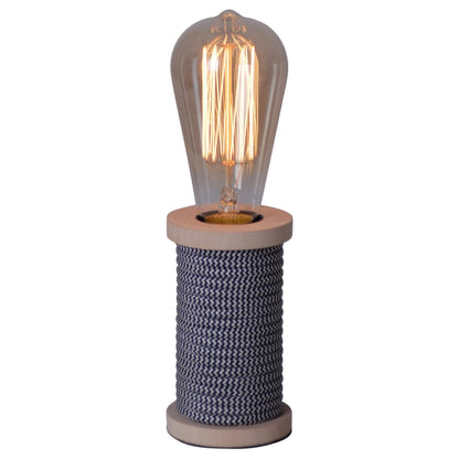 LED -tafellamp "Max" inclusief lamp zwart/wit H: 12 cm