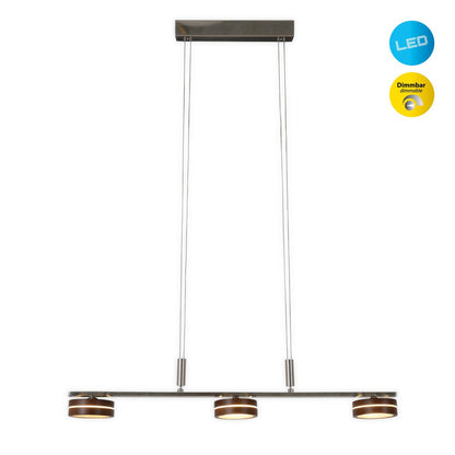 LED-drievoudige hanglamp "Triberg"