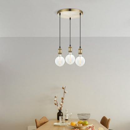 Home Sweet Home hanglamp vintage rond - 3L G125 - dimbaar E27 helder