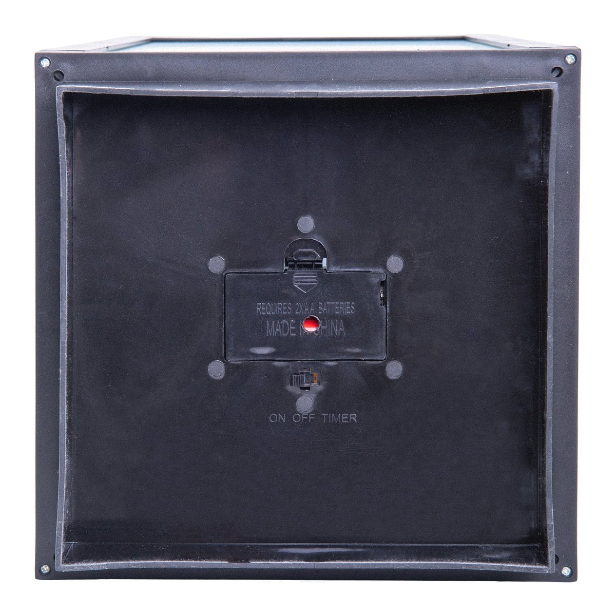 LED Decol Light "Doris" gemaakt van plastic en glas in zwart, geïntegreerde LED, voor binnen