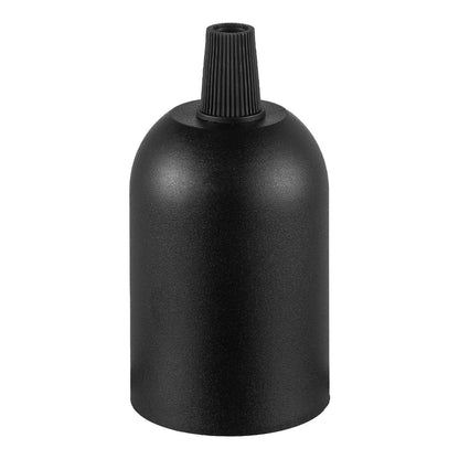 Home Sweet Home - Cilinder E27 DIY lamphouders - ø4,4 x 8,5 cm - zwart