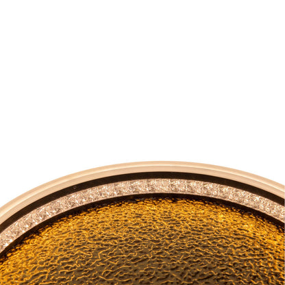 LED -plafondlamp Arany, plafondlamp gemaakt van metaal en plastic in zwart, met stevig ingebouwde LED's, dimbare, 40 cm diameter