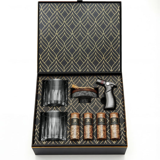 The Whiskey & Cocktail Smoker Kit Gift Set