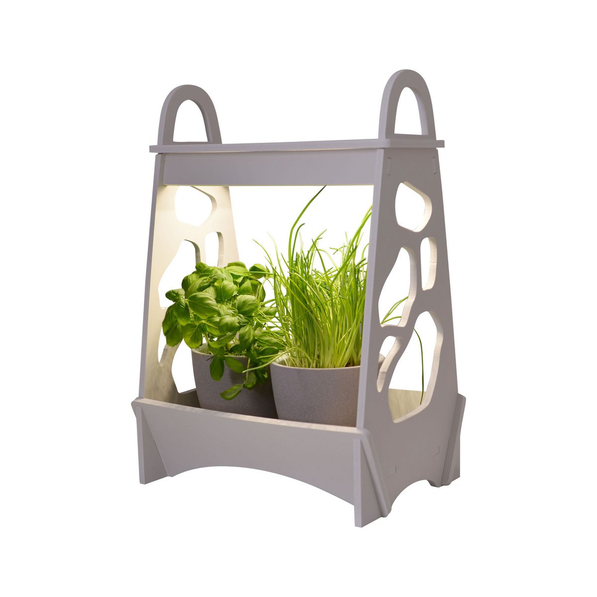 LED mini tuin h: 50cm wit "Garden"