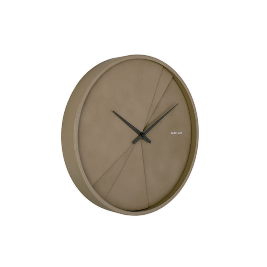 Wandklok gelaagde lijnen