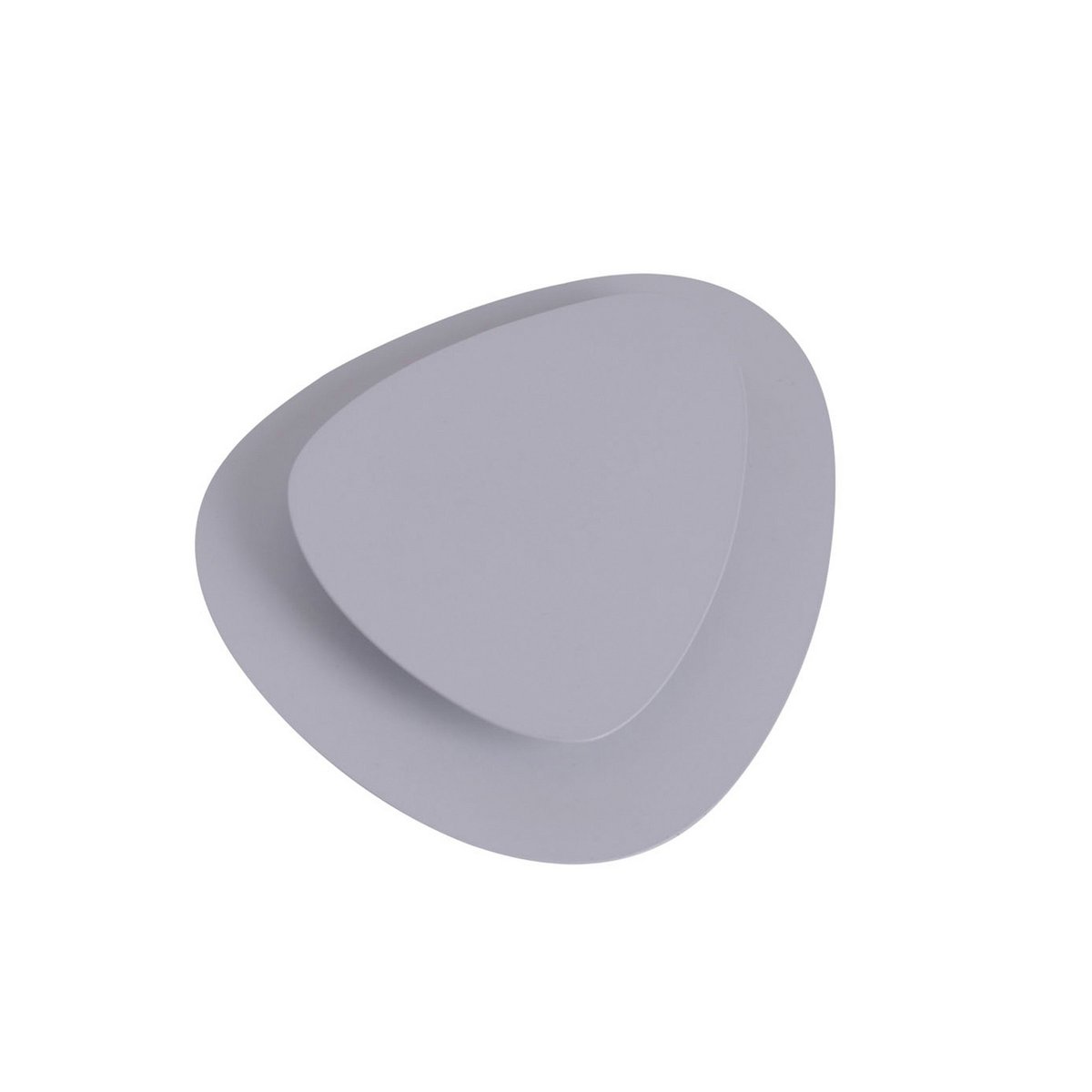 LED wand- en plafondlamp “Liso” wit