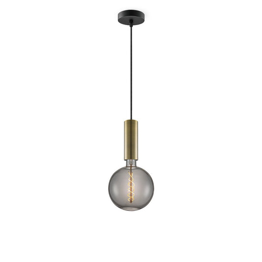 Home Sweet Home hanglamp brons Saga - G180 - dimbaar E27 rook